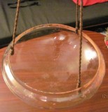 Cumpara ieftin CY - Sticla / abajur veche uriasa pt. lampa de tavan / Art Deco / stare perfecta