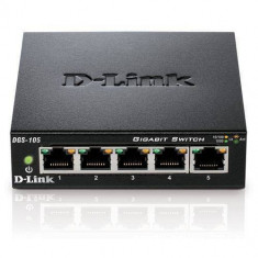 Switch D-Link DGS-105 5 porturi foto