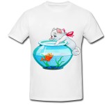 Cumpara ieftin Tricou &quot; Pisica la acvatiu &quot;