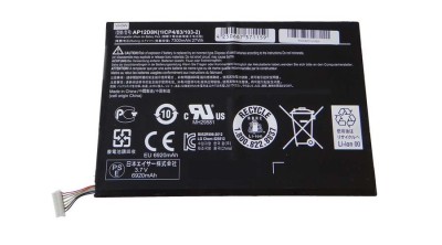 &amp;Icirc;nlocuire baterie tabletă VHBW pentru Acer 1ICP4/83/103-2, AP12D8K - 7300 mAh 3,7 V Li-polimer foto