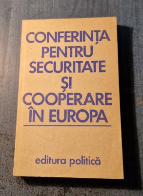 Conferinta pentru securitate si cooperare in Europa foto