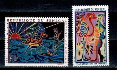 Senegal 1969 - Pictura, arta, serie neuzata foto