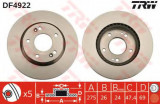 Disc frana HYUNDAI ELANTRA limuzina (HD) (2005 - 2011) TRW DF4922