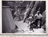 Bnk foto Barajul de la Vidraru - anii `70, Alb-Negru, Romania de la 1950, Cladiri