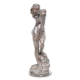 Eva-statueta din bronz cu un soclu din marmura TBA-5