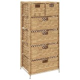 vidaXL Dulap de depozitare cu 6 coșuri, 47x37x100 cm, zambilă de apă