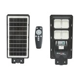 Lampa solara LED stradala 150W cu panou solar, senzor si telecomanda