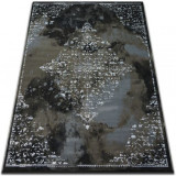 Covor Vogue 478 negru și maro, 240x330 cm