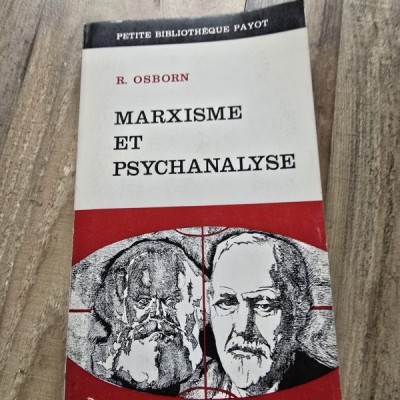 Marxisme et psychanalyse - R. Osborn foto