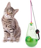 Jucarie pentru pisica 3in1, Interactiva, Balansoar, Minge Snack, Lanseta cu soarece de jucarie, Ming