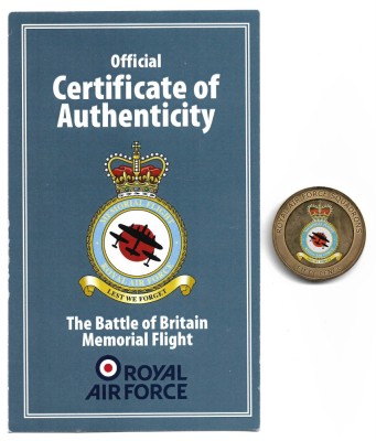 GUERNSEY - 2013 ROYAL AIR FORCE SQUADRANS 1 - Moneda Comemorativa foto