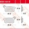 Set placute frana fata-spate TRW MCB740SI - KTM SX 65 (02-23) - SX 85 (03-10) 2T LC 65-85cc