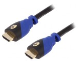 Cablu HDMI 2.0 HDCP 2.2 PVC 1m, Goobay