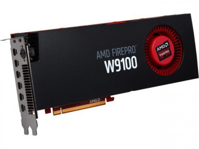 Placa video AMD FIREPRO W9100 16GB DDR5 6 X MINI DP PCIE X16 102C6760100 foto
