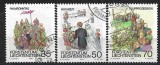 B1034 - Lichtenstein 1986 - Folclor 3v. stampilat ,serie completa