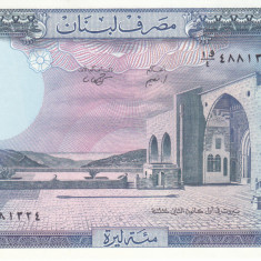 Bancnota LIban 100 Livre 1988 - P66d UNC
