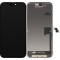Display cu Touchscreen JK pentru Apple iPhone 16 Pro Max, cu Rama, Versiune LCD In-Cell IC Movable, Negru