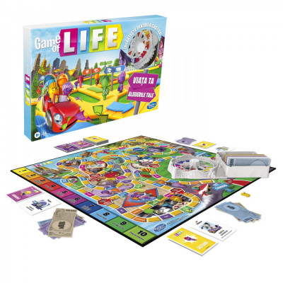 JOC GAME OF LIFE CLASIC IN LIMBA ROMANA SuperHeroes ToysZone foto