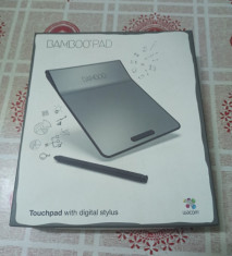 Tableta Grafica Wacom Bamboo Pad NOUA foto