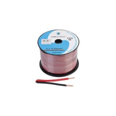 Cablu difuzor CCA 2x0.20mm rosu/negru 1m la rola Cabletech KAB0387