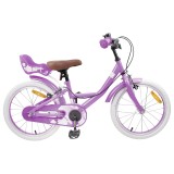 vidaXL Bicicletă pentru Copii 18 Inci pentru 5-7 ani Violet 42009426