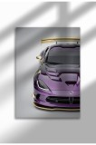 Poster p&acirc;nză ne&icirc;nrămat cu supermașină - Imprimare digitală - 2016 Viper ACR 03 | A3 (29.7 x 42 cm)