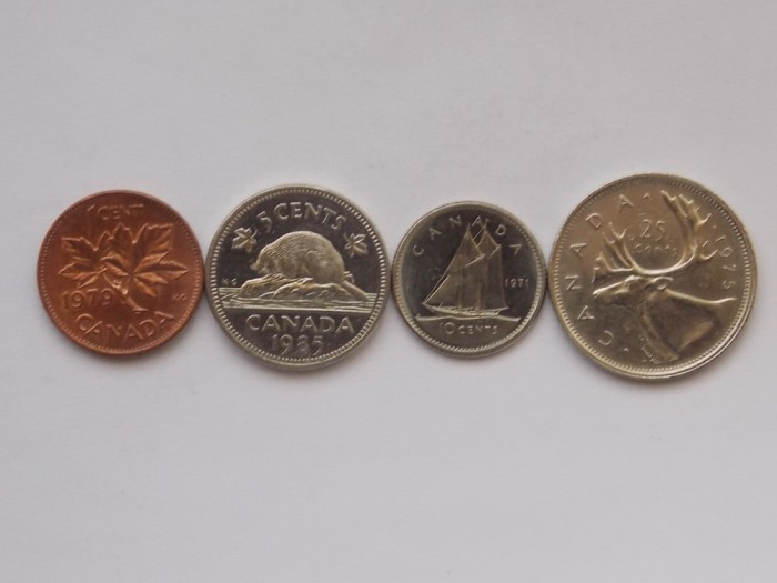 LOT 4 MONEDE DIFERITE CANADA
