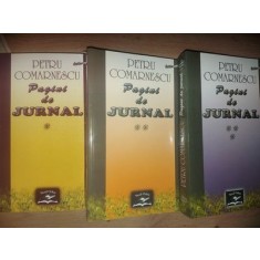 Pagini de jurnal 1, 2, 3- Petru Comarnescu