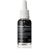 Carbon Theory Charcoal, Tea Tree Oil &amp; Vitamin E ser de noapte pentru regenerarea pielii cu efect de revitalizare pentru pielea problematica 30 ml