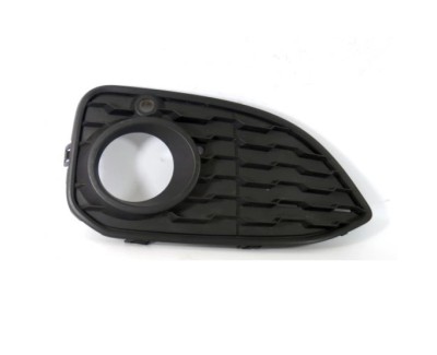 Grila bara protectie, spoiler Bmw Seria 1 (F20), 05.2015-06.2019, model: Sport, montare fata, dreapta, fagure; gauri proiectoare, RapidAuto foto