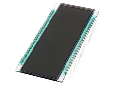Afișaj LCD 7 segmente STN Positive 5 digiți - Temperatură 20&divide;70&deg;C