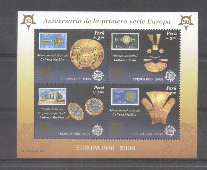 Peru 2005 Europa CEPT Mi.B32 MNH M.116