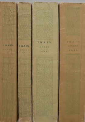 Opere (4 volume) &amp;ndash; Mark Twain (coperta putin uzata) foto