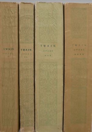 Opere (4 volume) &ndash; Mark Twain (coperta putin uzata)