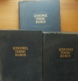Lexiconul Tehnic Roman 1965 Vol. 13+16+17