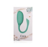Cora - Ou vibrator cu aplicație, 21 cm