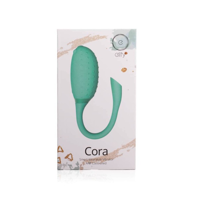Cora - Ou vibrator cu aplicație, 21 cm
