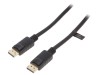 Cablu DisplayPort 1.4 1m Dual Mufă