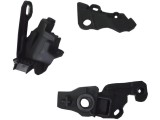 Cleme fixare far Peugeot 208, 04.2012-, Fata, partea Stanga, 3 parti, Aftermarket