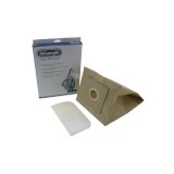 Set 5 saci cu filtru pentru aspirator De'Longhi 5519110341 Ariete Original