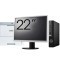 Pachet Calculator Second Hand DELL OptiPlex 7080 Mini PC, Intel Core i5-10500T 2.30 - 3.80GHz, 8GB DDR4, 256GB SSD + Monitor 22&amp;quot; + Imprimanta Bro