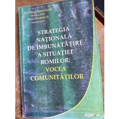 STRATEGIA NATIONALA DE IMBUNATATIRE A SITUATIEI ROMILOR: VOCEA COMUNITATILOR - ANA MARIA PREOTEASA