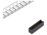 Conector PCB-PCB Tată 50 PIN 0.5mm Aurit SMT
