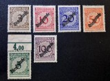 DEUTSCHES REICH &ndash; DIENSTMARKE &ndash; SET 6 VALORI (3 &bull; 5 &bull; 10 &bull; 20 &bull; 50 + 50 CU MARGINE) &ndash; MNH-FD1