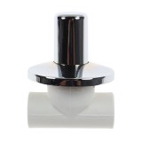 Robinet de trecere ingropat Firat, PPR alb, DN 20
