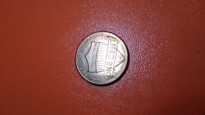 MONEDA USA ONE CENT 2014 foto