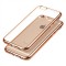 Husa E-TPU pentru Iphone 7, silicon, margine rose gold