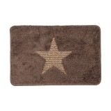 Cumpara ieftin Covoras baie textil maro crem 58x38x1 cm