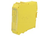 Modul Extensie I/O REER MOR4 24VDC IN 4 OUT 4 pentru Șină DIN -10&divide;55&deg;C