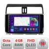 Navigatie Toyota Prado J150 2018- B-1065 Android Ecran QLED octa core 4+64 carplay android auto KIT-1065+EDT-E310V3 CarStore Technology